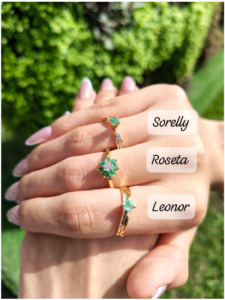 joyeriaespinoza 3 sortijas 18k
